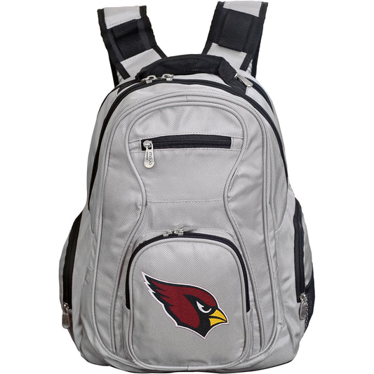 Cardinals Backpack | Arizona Cardinals Laptop Backpack- Gray