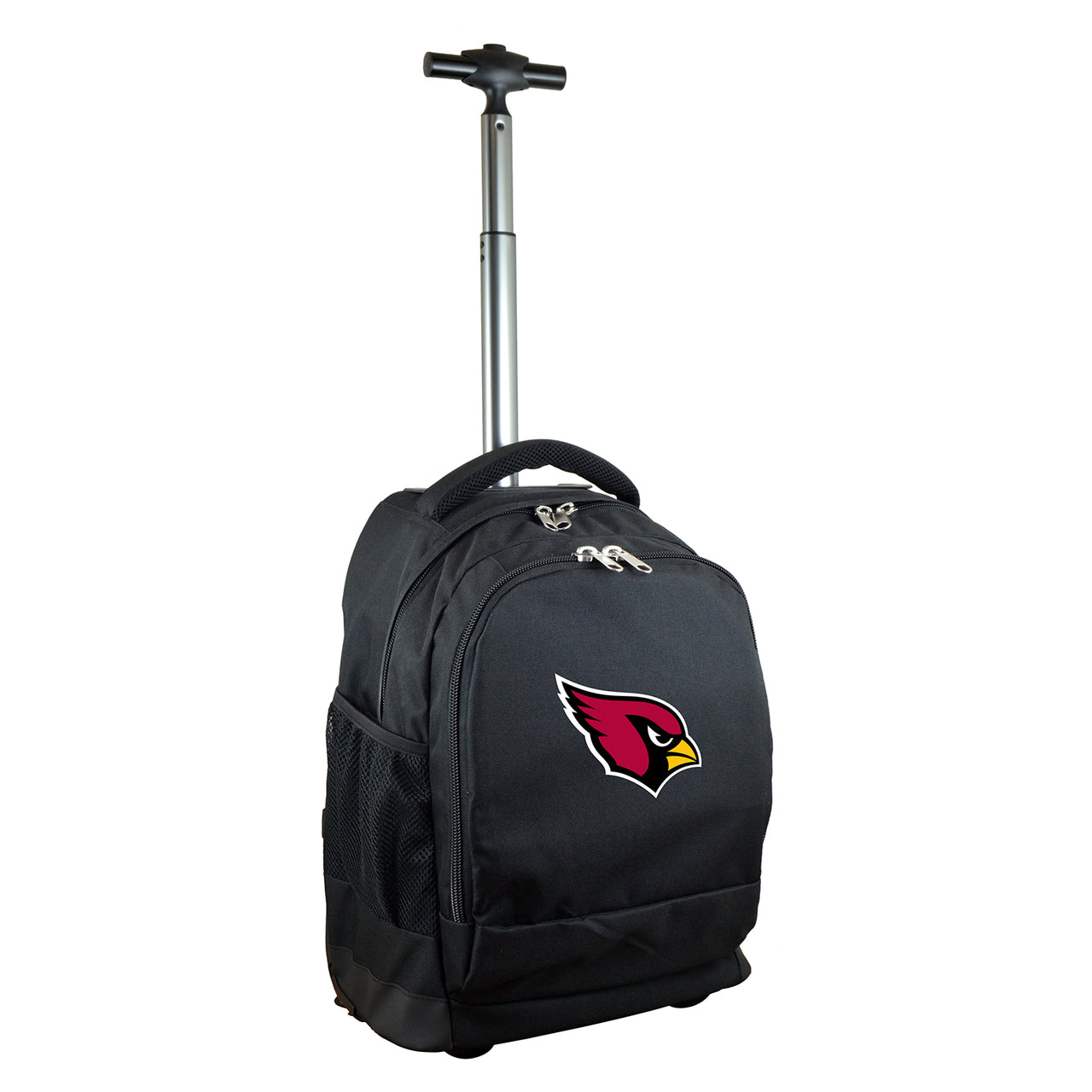 Arizona Cardinals Premium Wheeled Backpack in Black