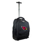 Arizona Cardinals Premium Wheeled Backpack in Black