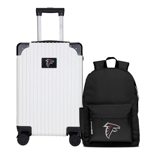 Atlanta Falcons Carry-On Hardcase Spinner Luggage and Backpack Set