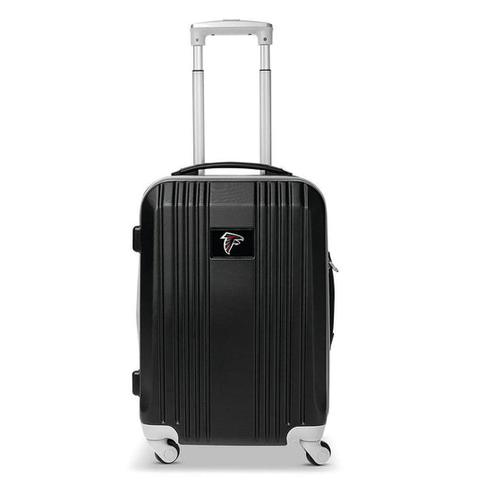 Falcons Carry On Spinner Luggage | Atlanta Falcons Hardcase Two-Tone Luggage Carry-on Spinner in Black