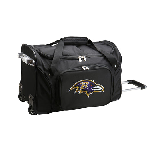 NFL Baltimore Ravens Luggage | NFL Baltimore Ravens Wheeled Carry On Luggage