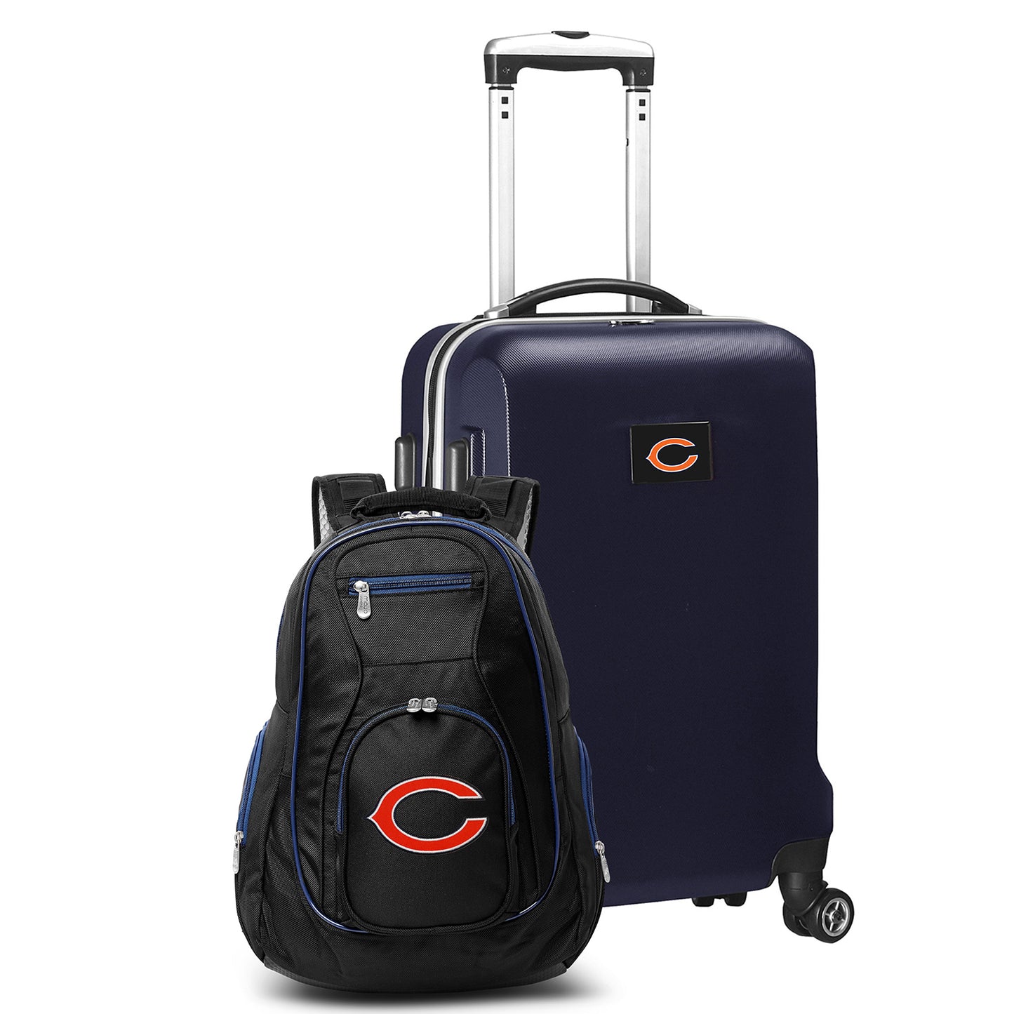 Chicago Bears Deluxe 2-Piece Backpack and Carry on Set