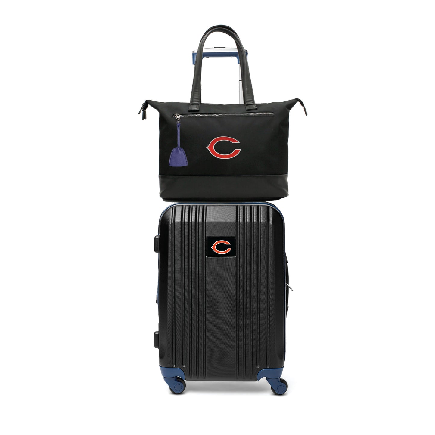 Chicago Bears Premium Laptop Tote Bag and Luggage Set