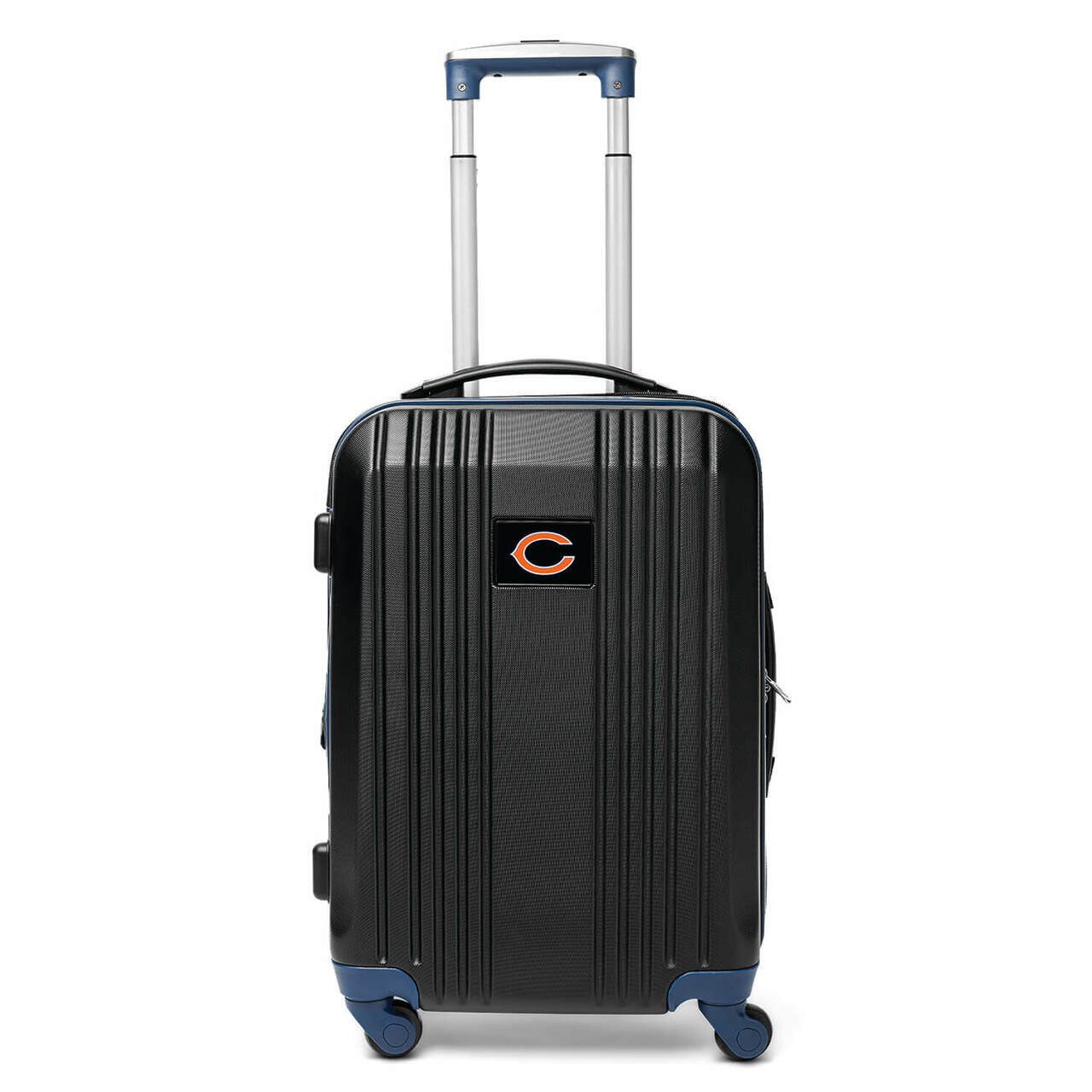 Bears Carry On Spinner Luggage | Chicago Bears Hardcase Two-Tone Luggage Carry-on Spinner in Black