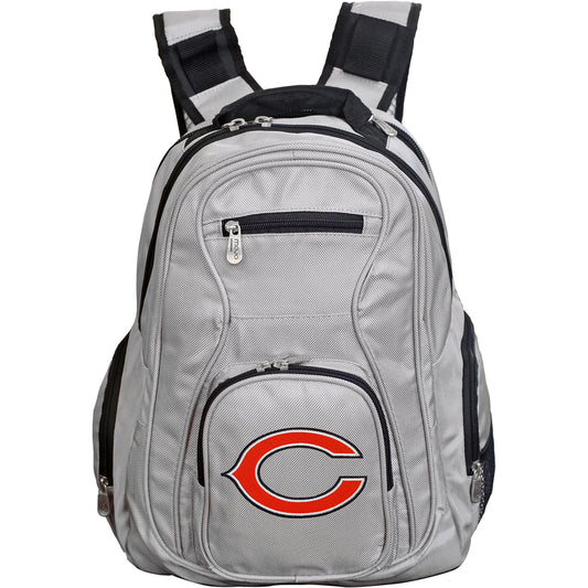 Bears Backpack | Chicago Bears Laptop Backpack- Gray