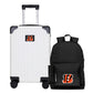 Cincinnati Bengals Carry-On Hardcase Spinner Luggage and Backpack Set