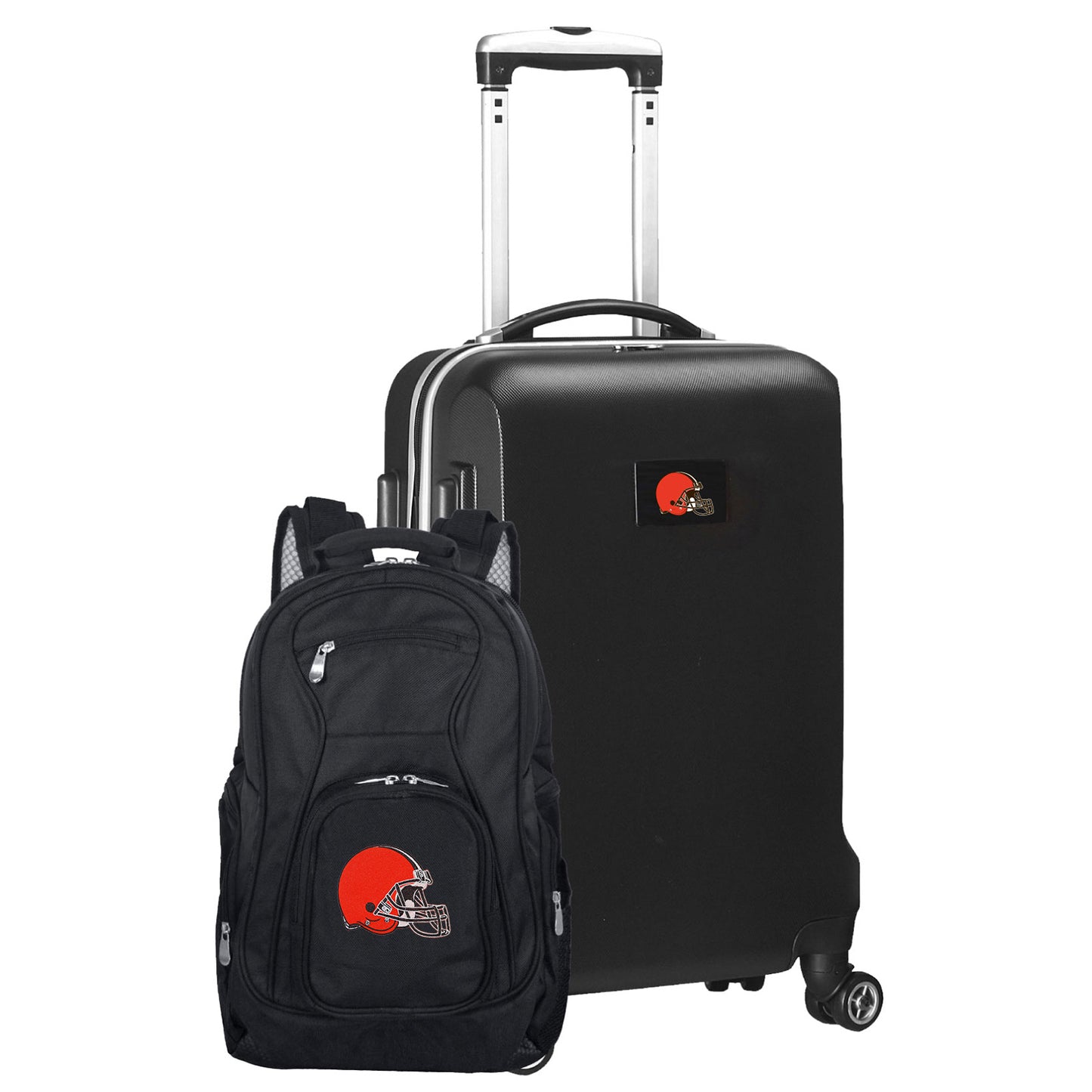 Cleveland Browns Deluxe 2-Piece Backpack and Carry on Set