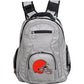 Browns Backpack | Cleveland Browns Laptop Backpack- Gray