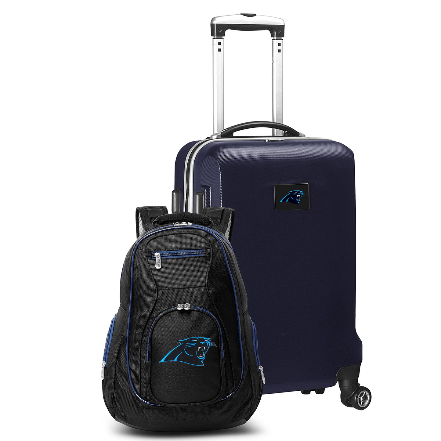 Carolina Panthers Deluxe 2-Piece Backpack and Carry on Set