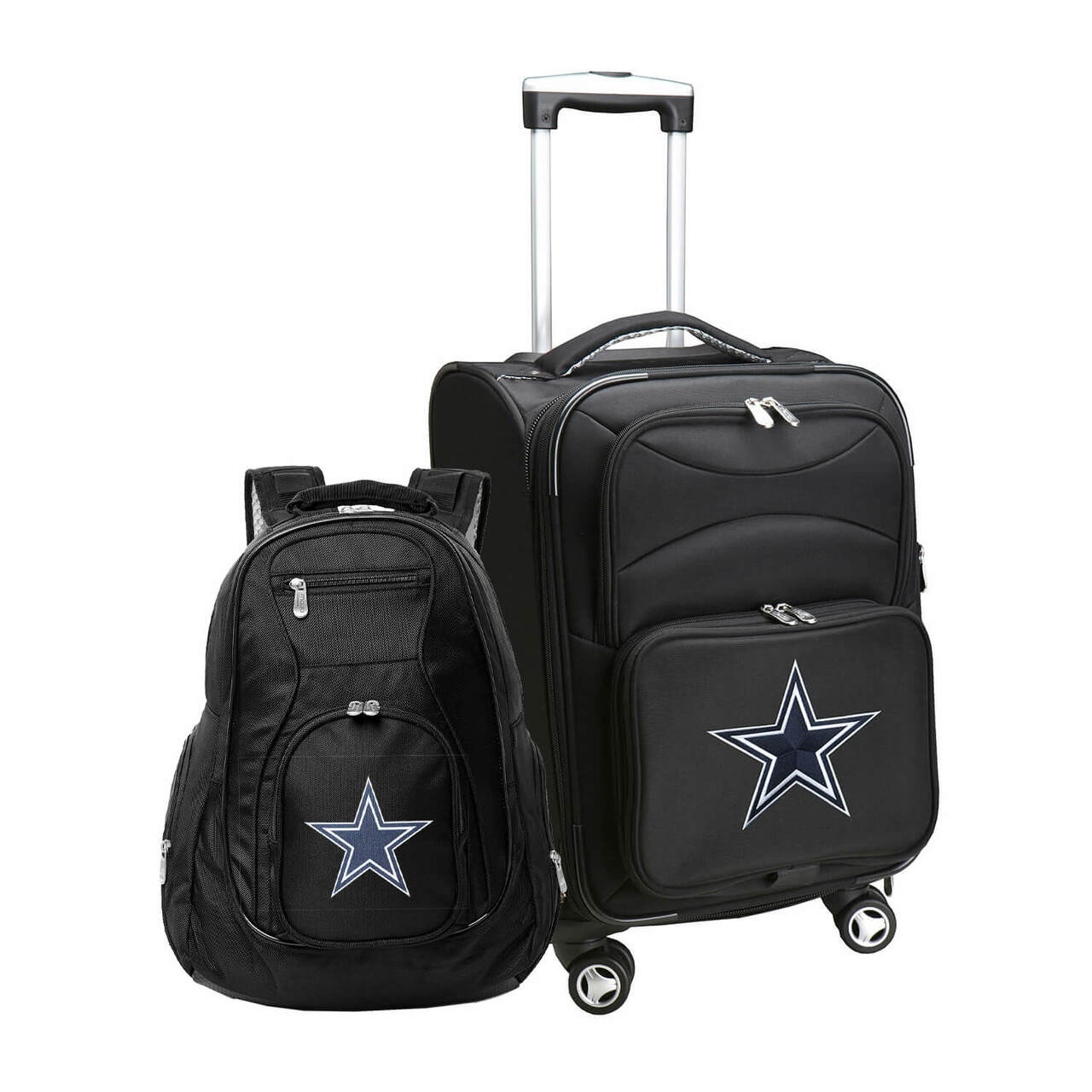 Dallas Cowboys Spinner Carry-On Luggage and Backpack Set