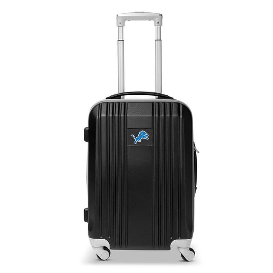 Lions Carry On Spinner Luggage | Detroit Lions Hardcase Two-Tone Luggage Carry-on Spinner in Gray