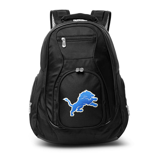 Lions Backpack | Detroit Lions Laptop Backpack- Black