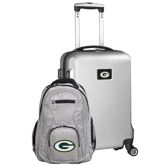 Green Bay Packers Deluxe 2-Piece Backpack and Carry on Set