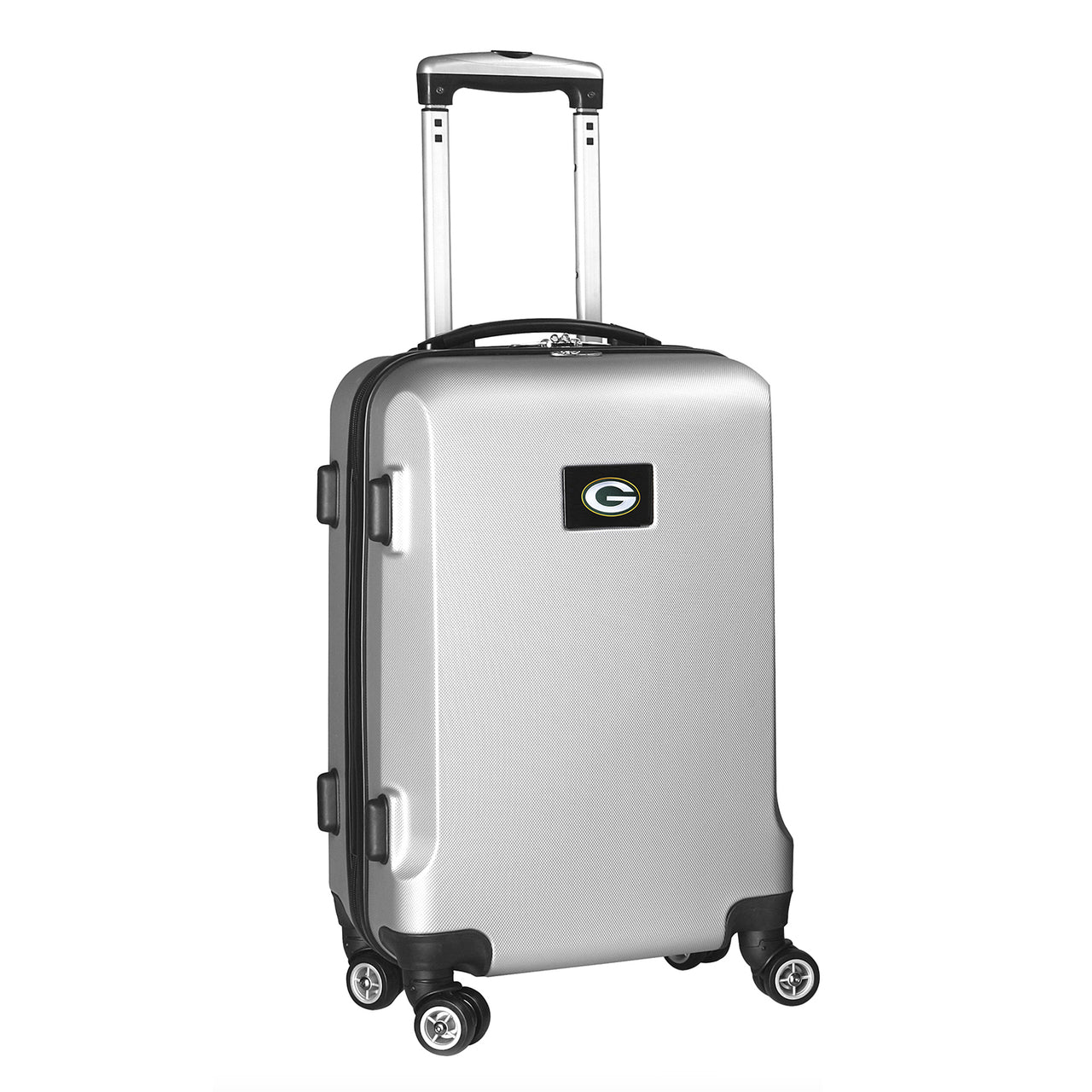Green Bay Packers 20" Silver Domestic Carry-on Spinner