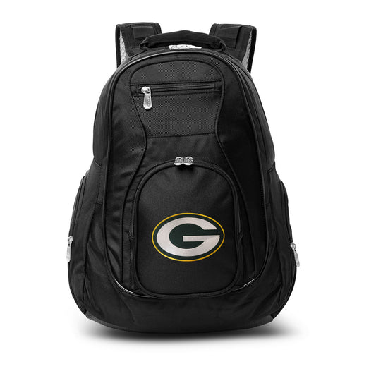 Packers Backpack | Green Bay Packers Laptop Backpack- Black