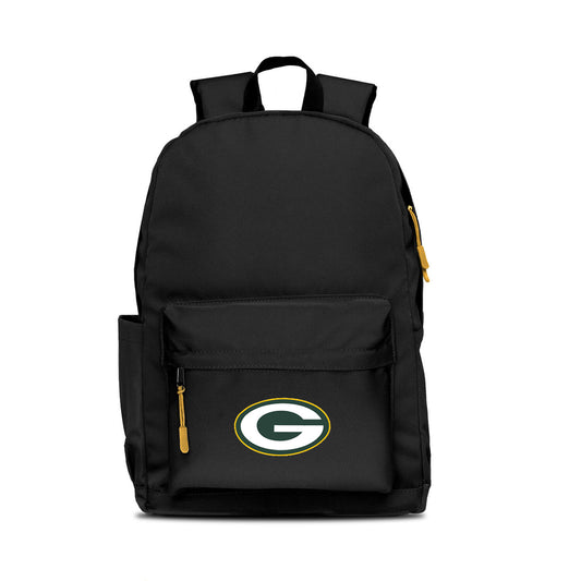 Green Bay Packers Campus Laptop Backpack -BLACK
