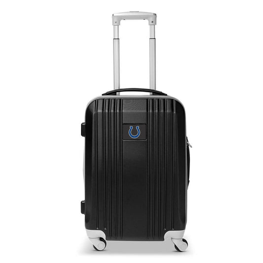 Colts Carry On Spinner Luggage | Indianapolis Colts Hardcase Two-Tone Luggage Carry-on Spinner in Gray