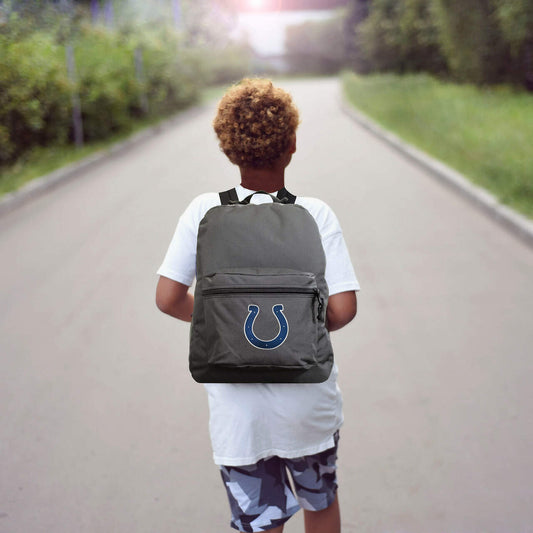 Colts Backpack | Indianapolis Colts Made in USA Backpack in Gray