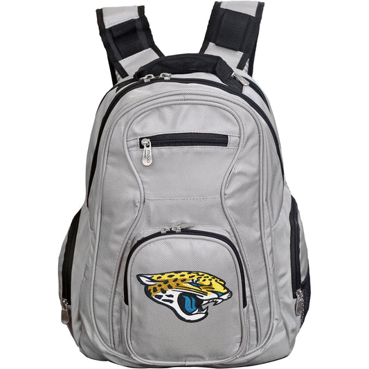 Jaguars Backpack | Jacksonville Jaguars Laptop Backpack- Gray
