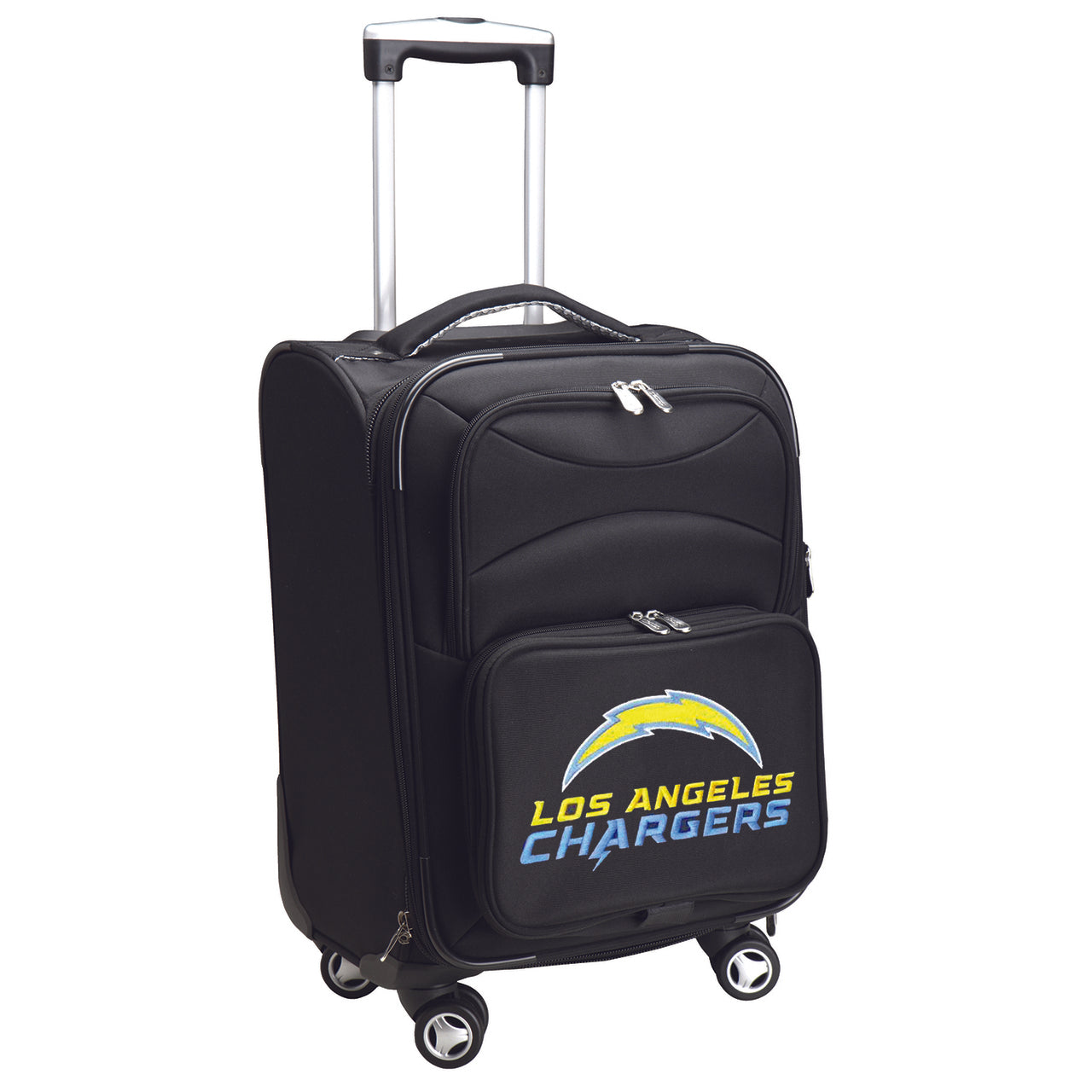 Los angeles Chargers 21" Softsided Luggage Carry-on Spinner in Black