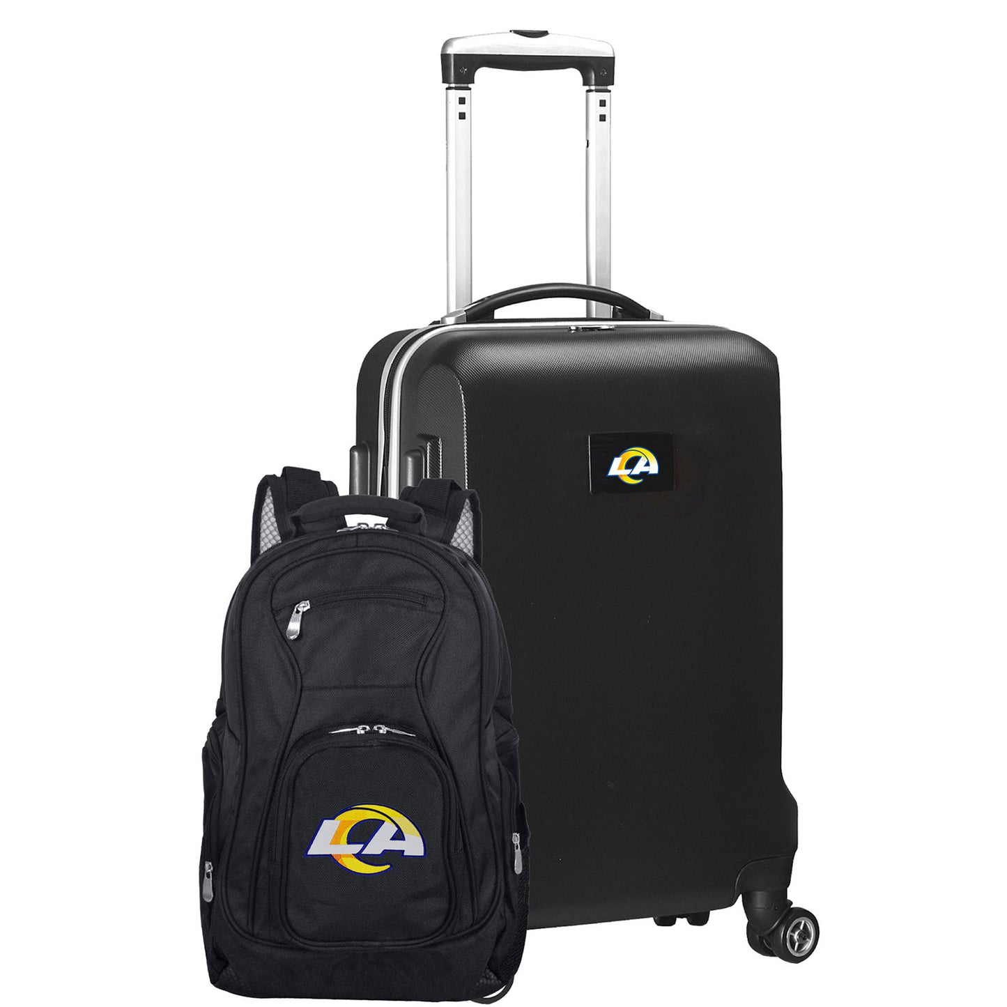 Los Angeles Rams Deluxe 2-Piece Backpack and Carry on Set