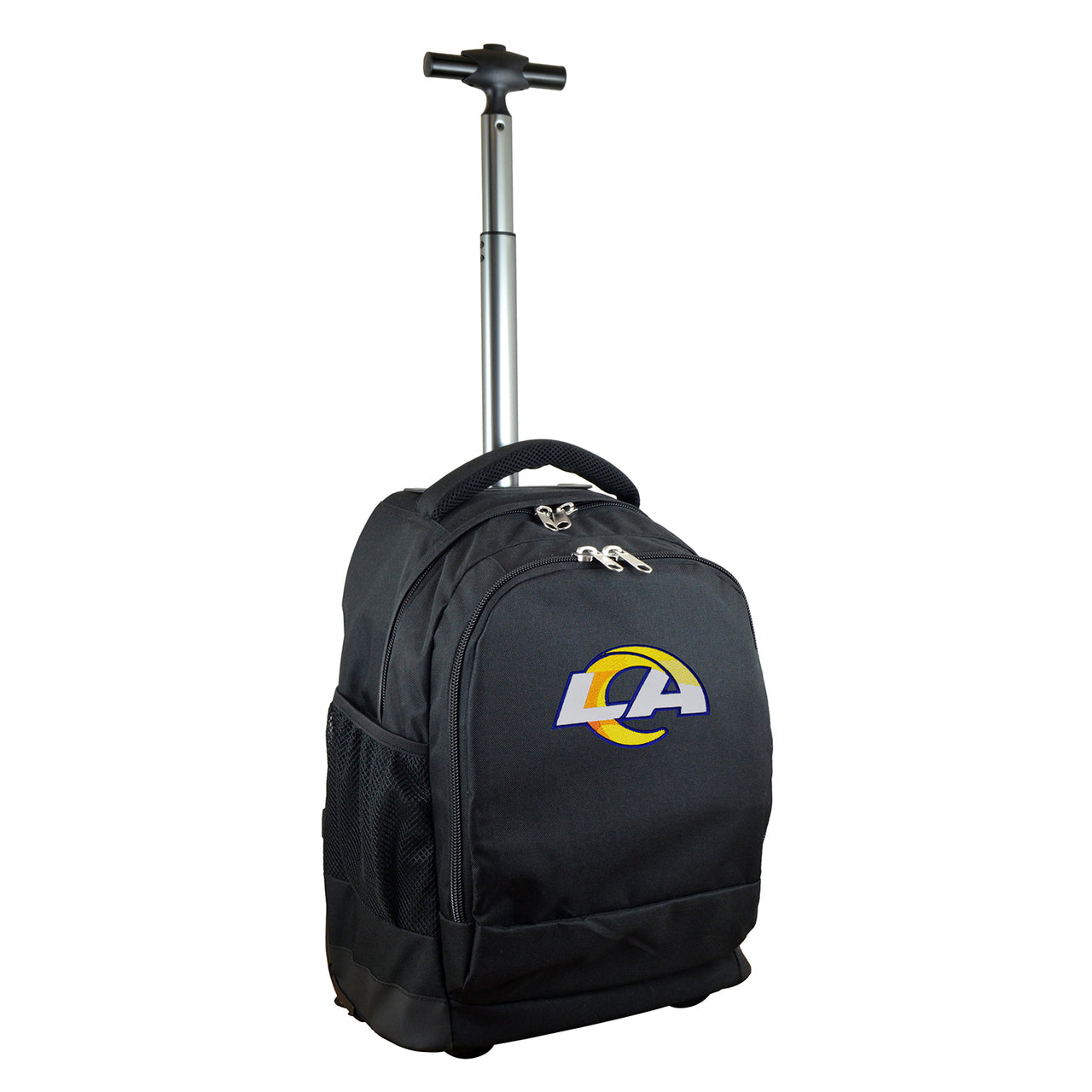 Los Angeles Rams Premium Wheeled Backpack in Black