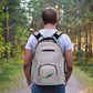 Miami Dolphins Backpack | Miami Dolphins Laptop Backpack- Gray