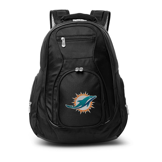 Miami Dolphins Backpack | Miami Dolphins Laptop Backpack- Black