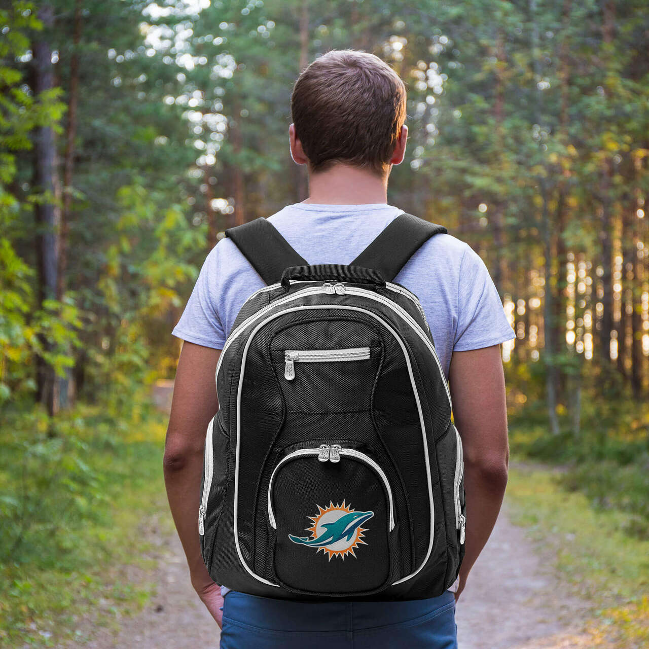 Miami Dolphins Backpack | Miami Dolphins Laptop Backpack