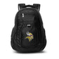 Minnesota Vikings Backpack | Minnesota Vikings Laptop Backpack- Black