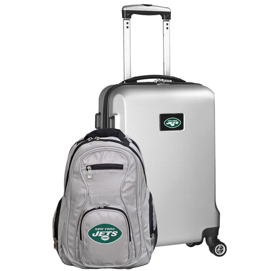 New York Jets Deluxe 2-Piece Backpack and Carry on Set