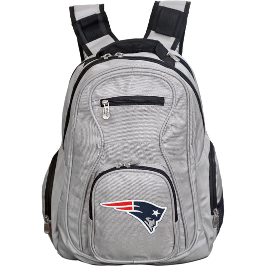 Patriots Backpack | New England Patriots Laptop Backpack- Gray