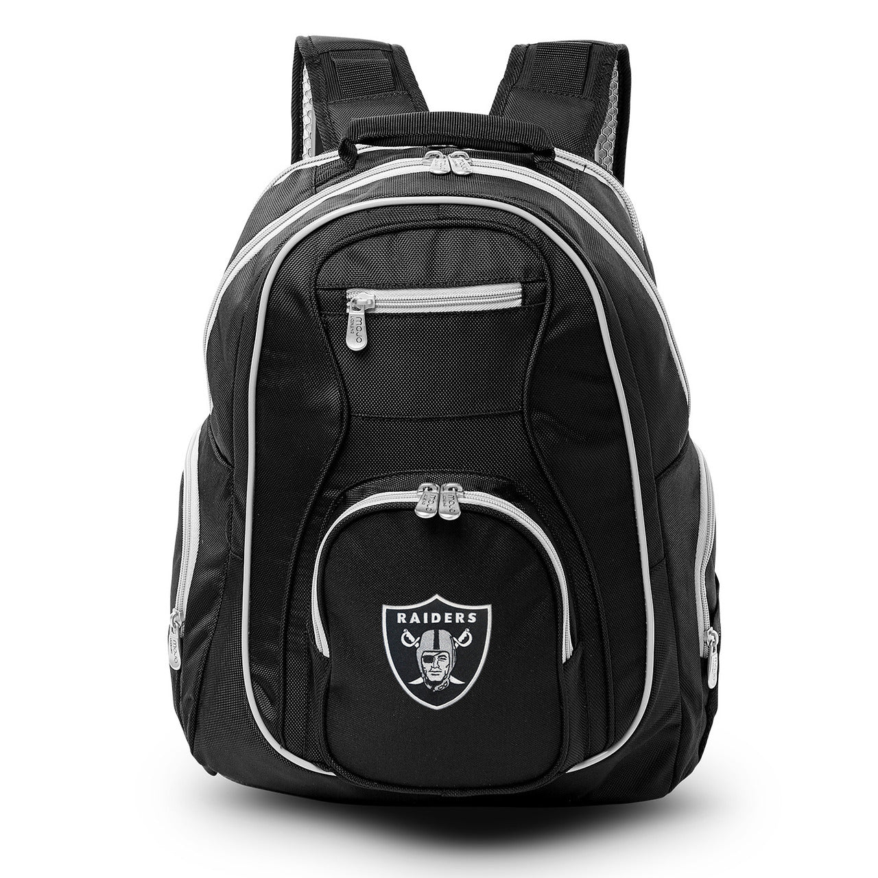 Raiders | Las Vegas Raiders Premium Laptop Backpack -Gray Trim