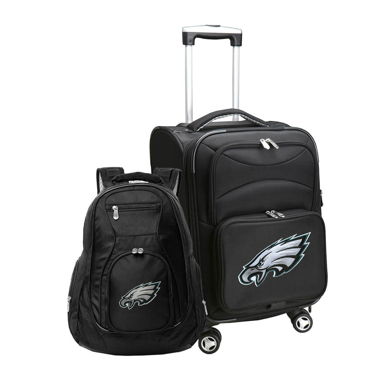 Philadelphia Eagles Spinner Carry-On Luggage and Backpack Set