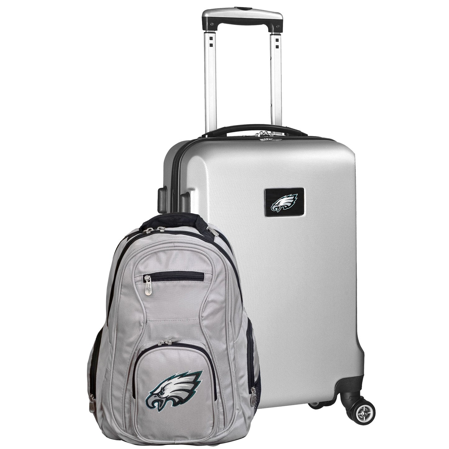 Mojo Philadelphia Eagles Wheeled Premium Grey Backpack