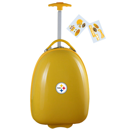 Pittsburgh Steelers Kids Rolling Luggage Pod