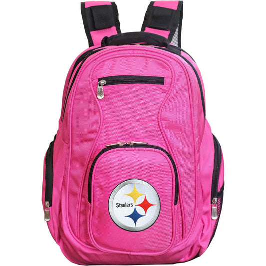 Steelers Backpack | Pittsburgh Steelers Laptop Backpack- Pink