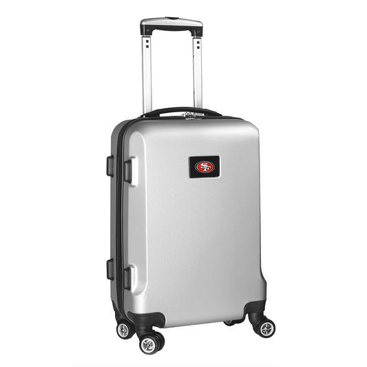 San Francisco 49ers 20" Silver Domestic Carry-on Spinner