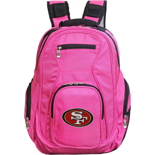 49ers Backpack | San Francisco 49ers Laptop Backpack- Pink