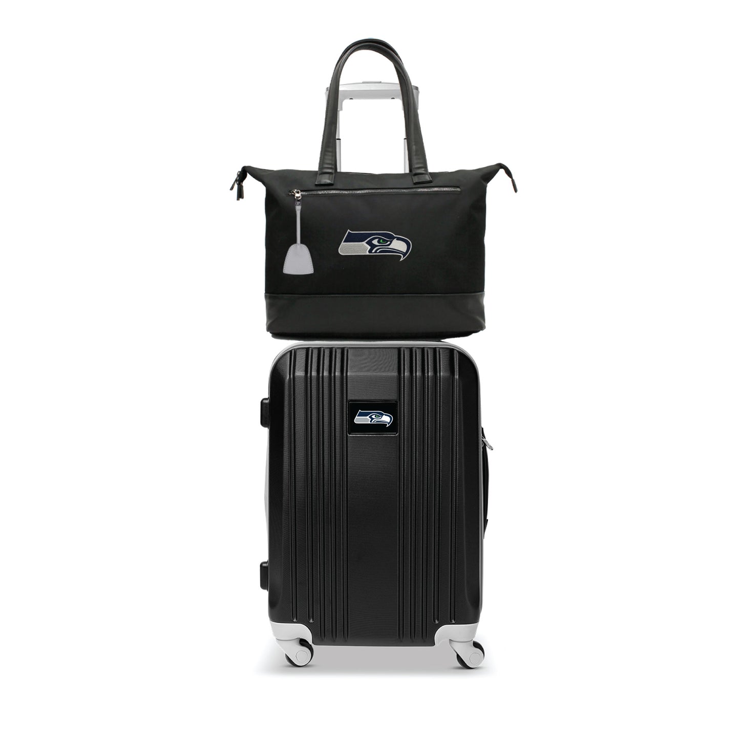 Seattle Seahawks Premium Laptop Tote Bag and Luggage Set