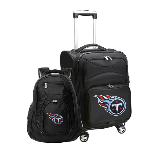 Tennessee Titans Spinner Carry-On Luggage and Backpack Set