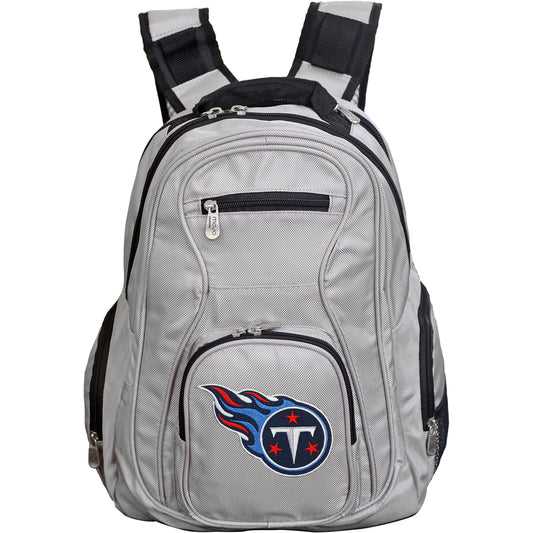 Titans Backpack | Tennessee Titans Laptop Backpack- Gray