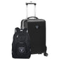 Las Vegas Raiders Deluxe 2-Piece Backpack and Carry on Set