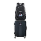 Colorado Avalanche 2 Piece Premium Colored Trim Backpack and Luggage Set