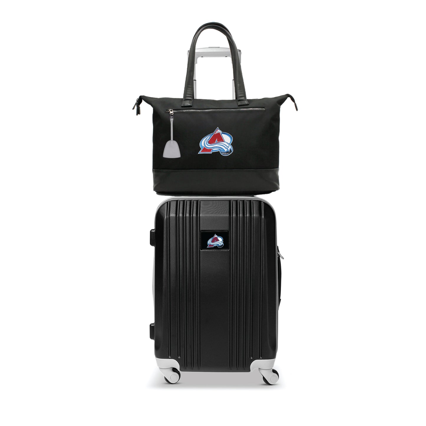 Colorado Avalanche Premium Laptop Tote Bag and Luggage Set