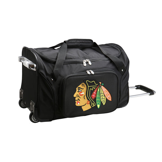 NHL Chicago Blackhawks Luggage | NHL Chicago Blackhawks Wheeled Carry On Luggage