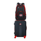 Montreal Canadiens 2 Piece Premium Colored Trim Backpack and Luggage Set
