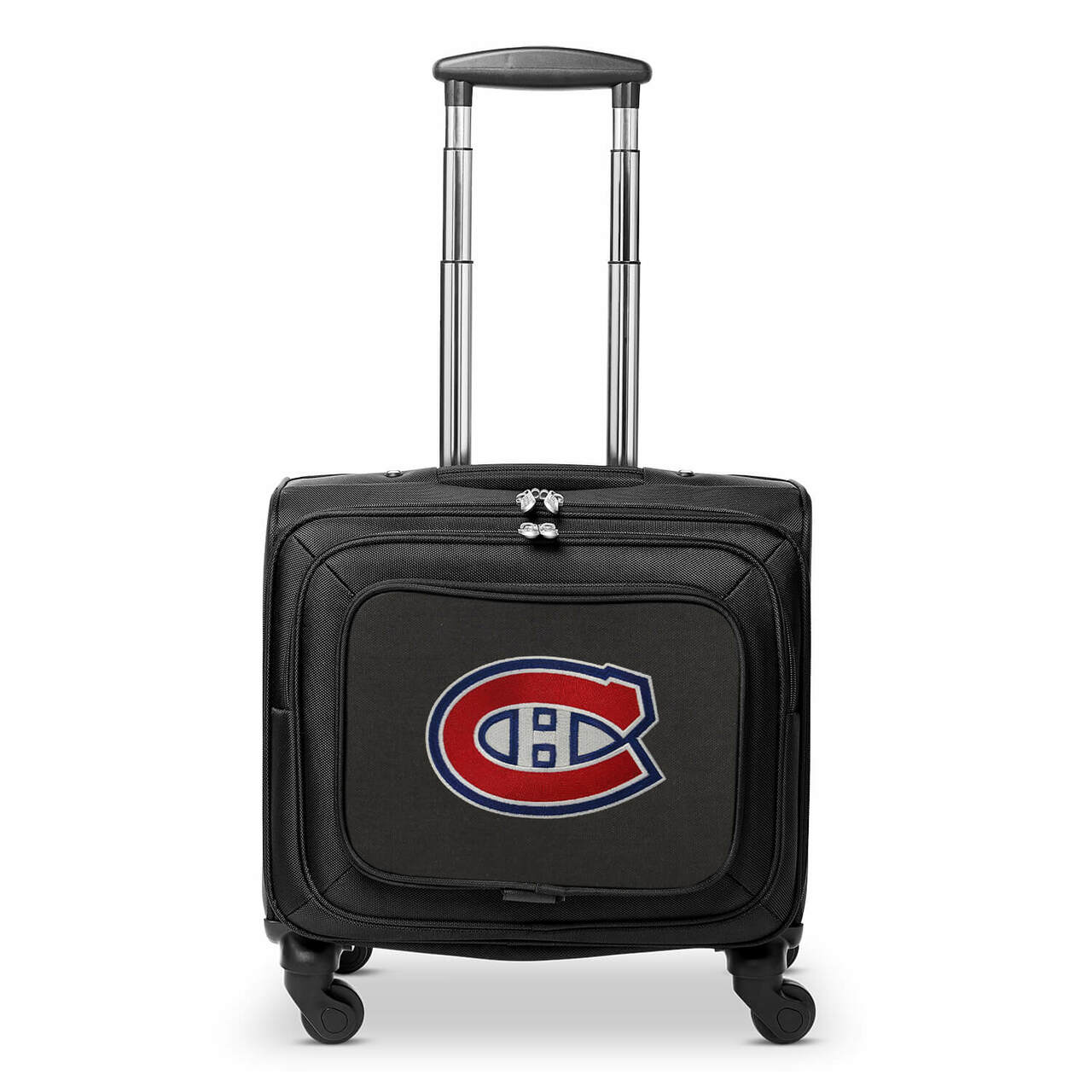 Montreal Canadiens 14" Black Wheeled Laptop Overnighter