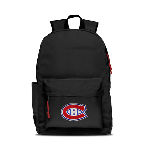 Montreal Canadiens Campus Laptop Backpack- Black